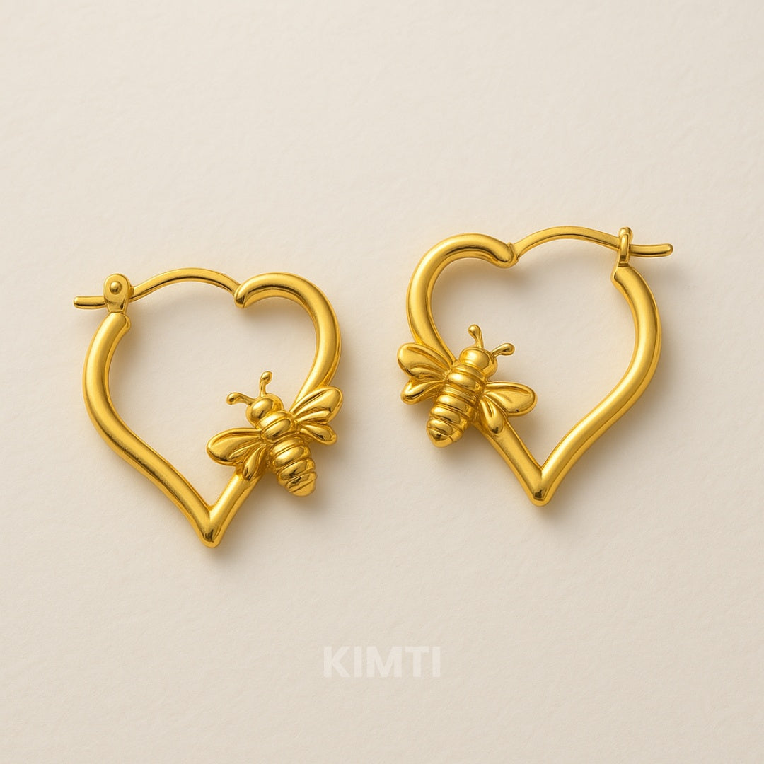 Share Falcon Hoop Anti Tarnish Earring