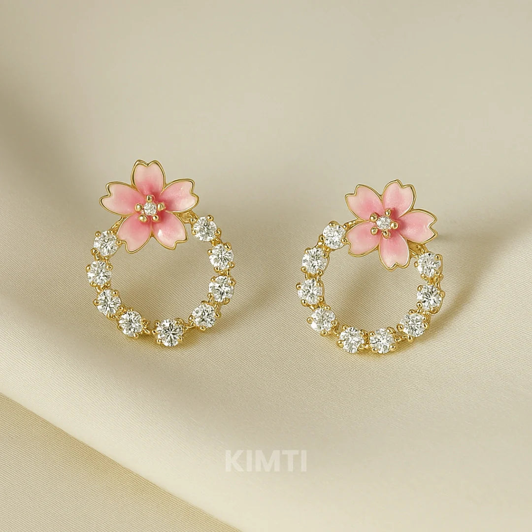 Starry Silhouettes Flower Stud Earring — Buy Any 5 for Rs. 599