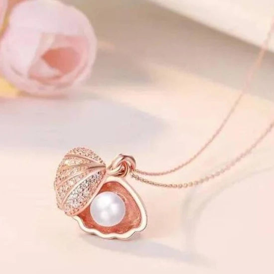 Anti Tarnish White Pearl Necklace