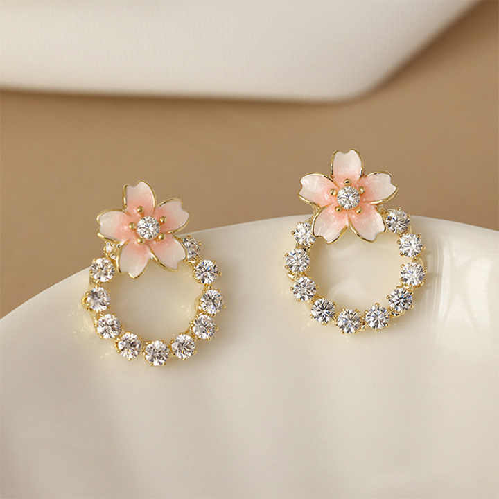 Starry Silhouettes Flower Stud Earring — Buy Any 5 for Rs. 599
