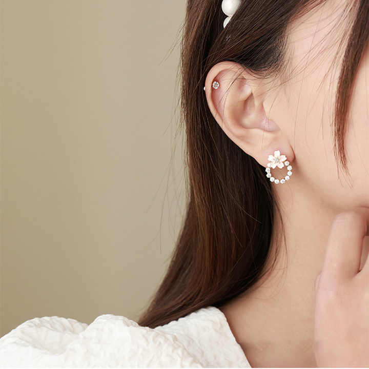 Starry Silhouettes Flower Stud Earring — Buy Any 5 for Rs. 599