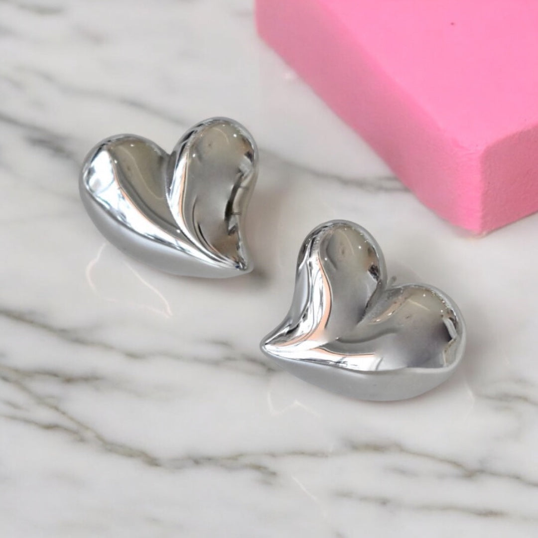Sweet as Sugar Silver Stud Earring