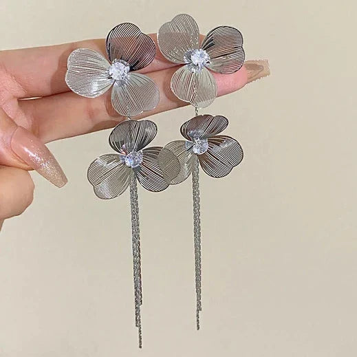 Zara Dupe Silver Dangler Earring — Buy Any 5 for Rs. 599
