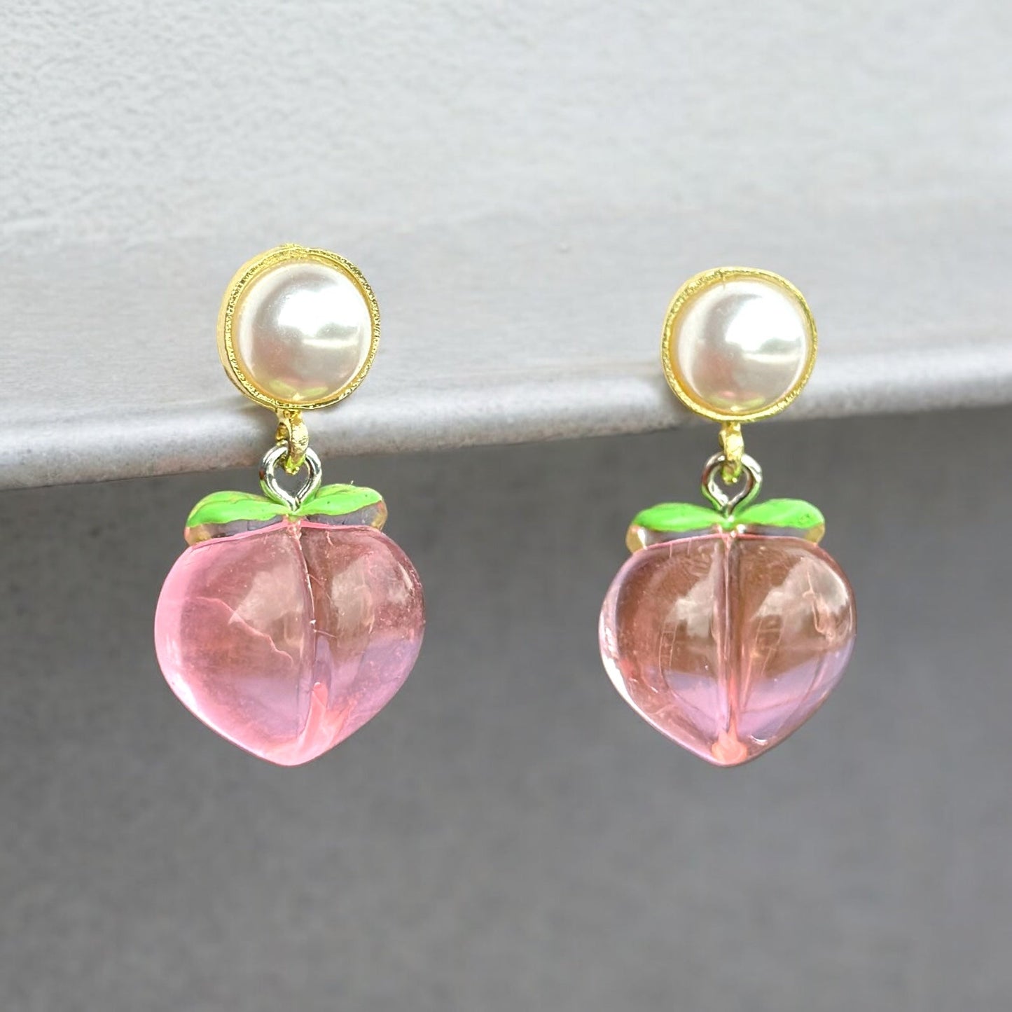 Celestial Cascade Pink Drop Earring