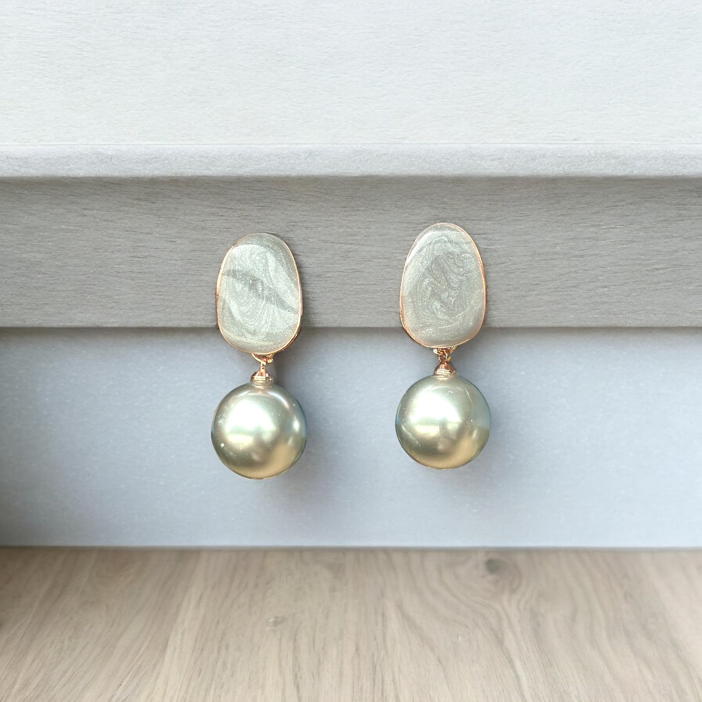 Mystic Moons Drop Earring