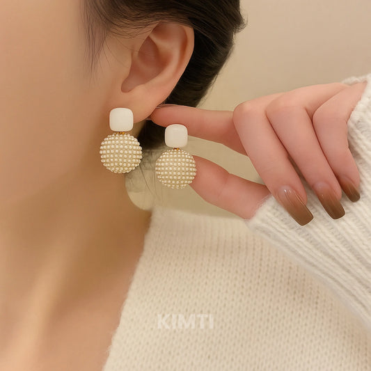 Handmade Pearl Earring