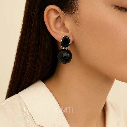 Black Moonlit Magic Drop Earring — Buy Any 5 for Rs. 599
