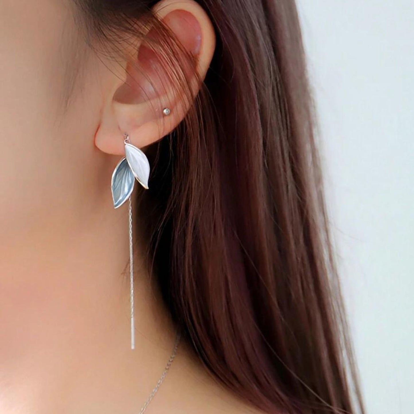 Enchanted Leaf Drops Earring — Buy Any 5 for Rs. 599
