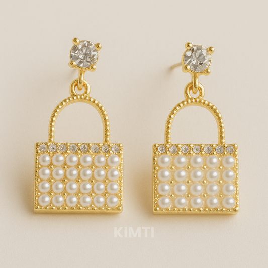 White Pearl Clutch Earrings — Buy Any 5 for Rs. 599