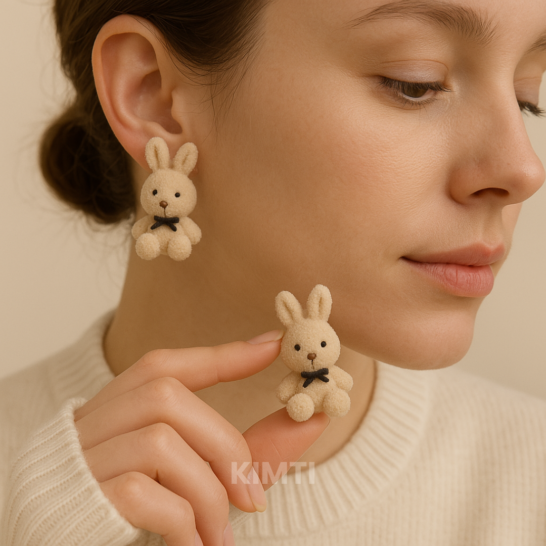 Cute Bunny Stud Earring — Buy Any 5 for Rs. 599