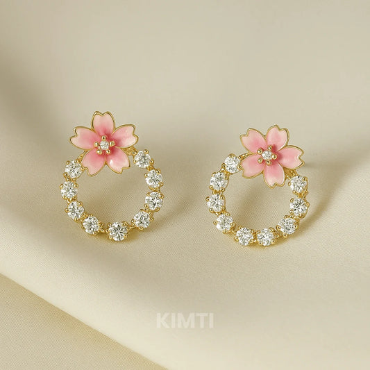 Starry Silhouettes Flower Stud Earring — Buy Any 5 for Rs. 599
