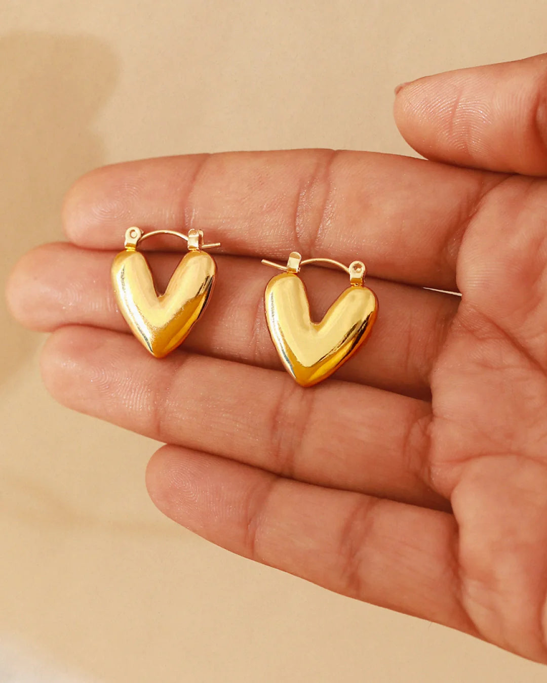 Luvée 18K Gold Plated Studs