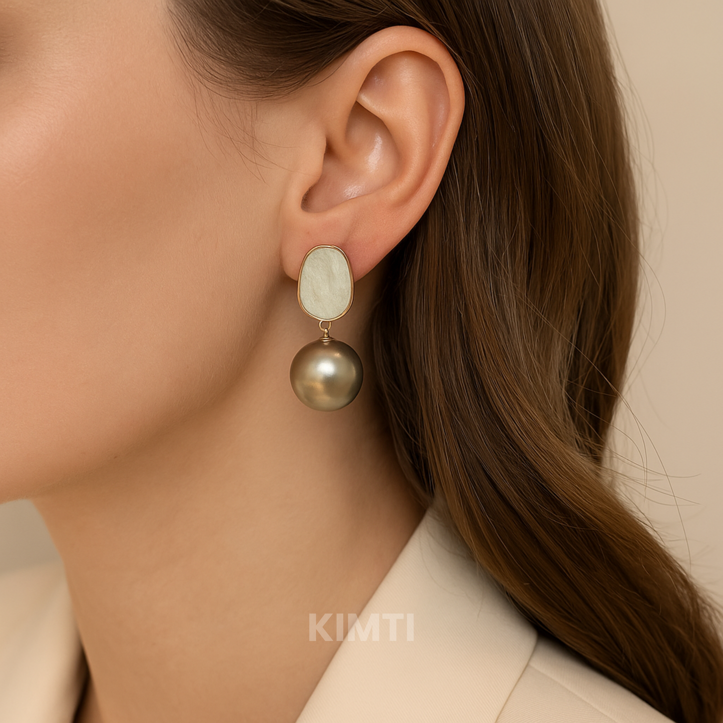 Mystic Moons Drop Earring